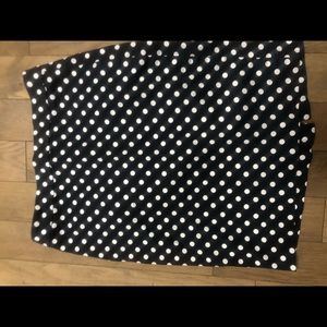 J Crew size 0 pencil skirt with slit in back